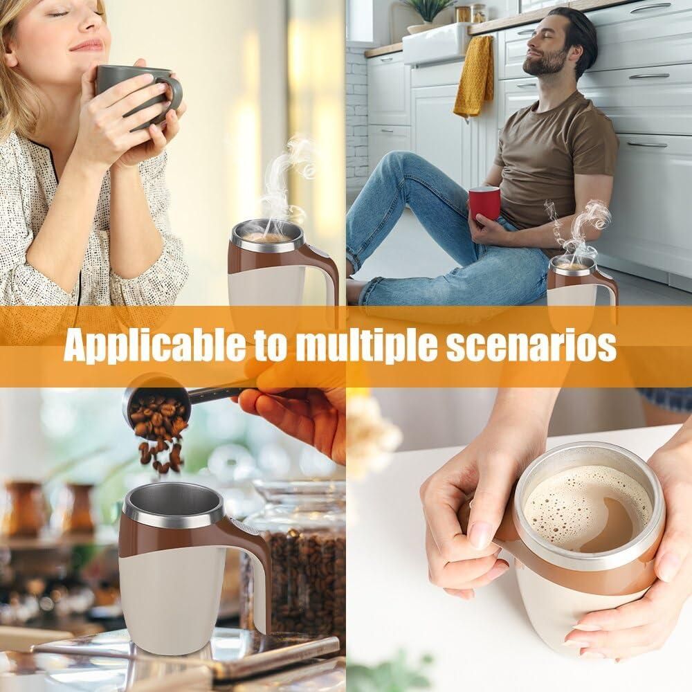 Self Stirring Magnetic Mug - Wishlect
