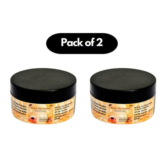 Bee Venom Skin Treatment Cream 100g (Pack of 2) - Wishlect